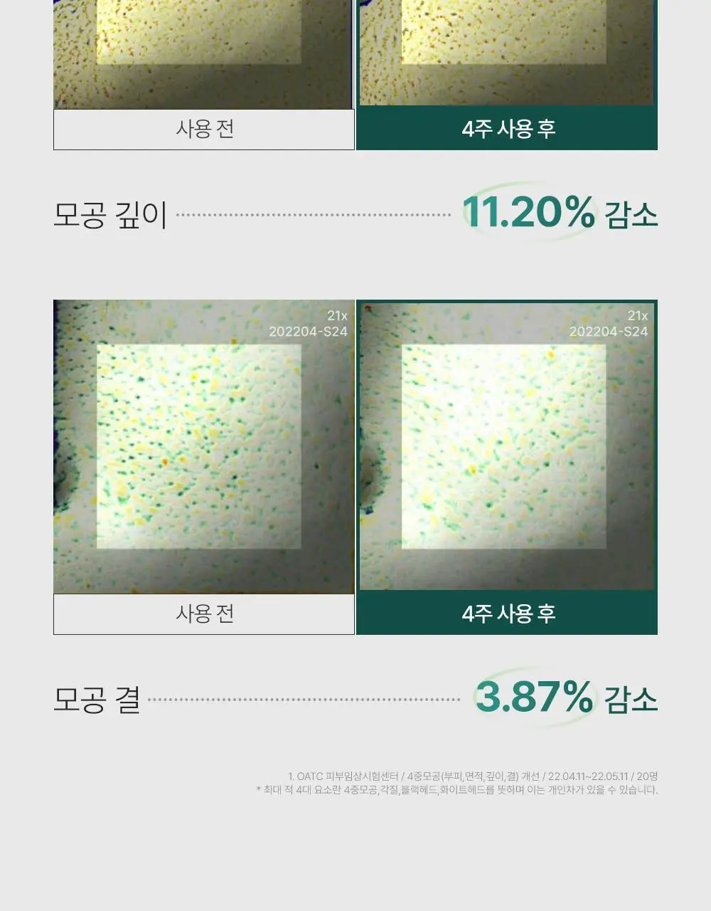[화해 트러블1위] 피캄 베리어 사이클 토너 패드 60매 상세페이지 15